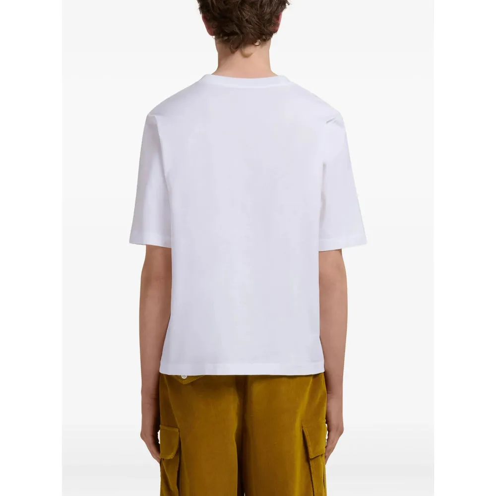 Marni Logo Embroidered T-Shirt sold by Lord & Taylor product image thumbnail 4