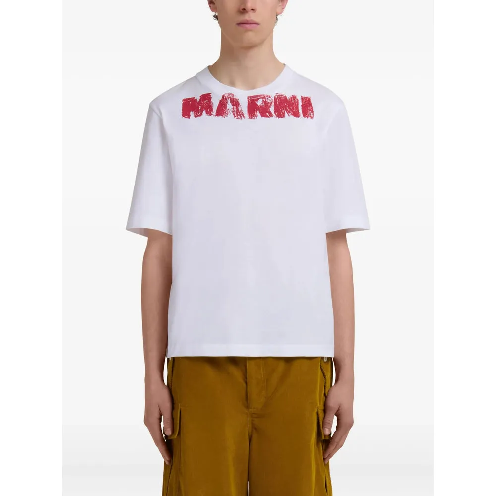 Marni Logo Embroidered T-Shirt sold by Lord & Taylor product image thumbnail 2
