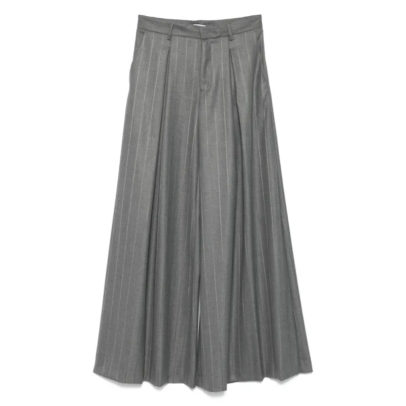 The Andamane Grey Pinstripe Trousers sold by Lord & Taylor