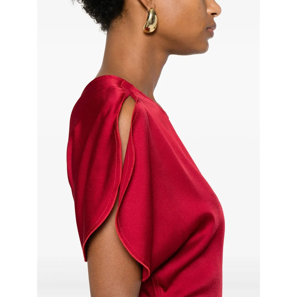 Victoria Beckham Red Dress sold by Lord & Taylor product image thumbnail 4