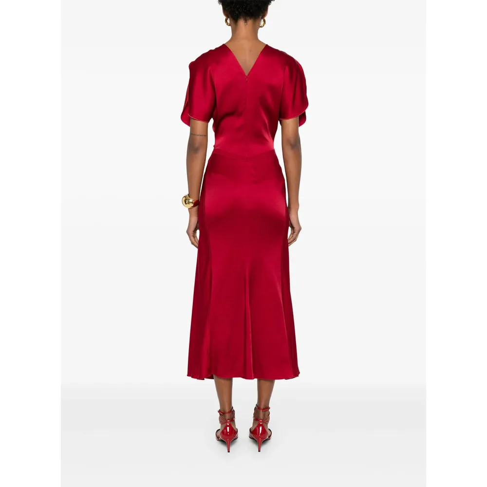 Victoria Beckham Red Dress sold by Lord & Taylor product image thumbnail 5