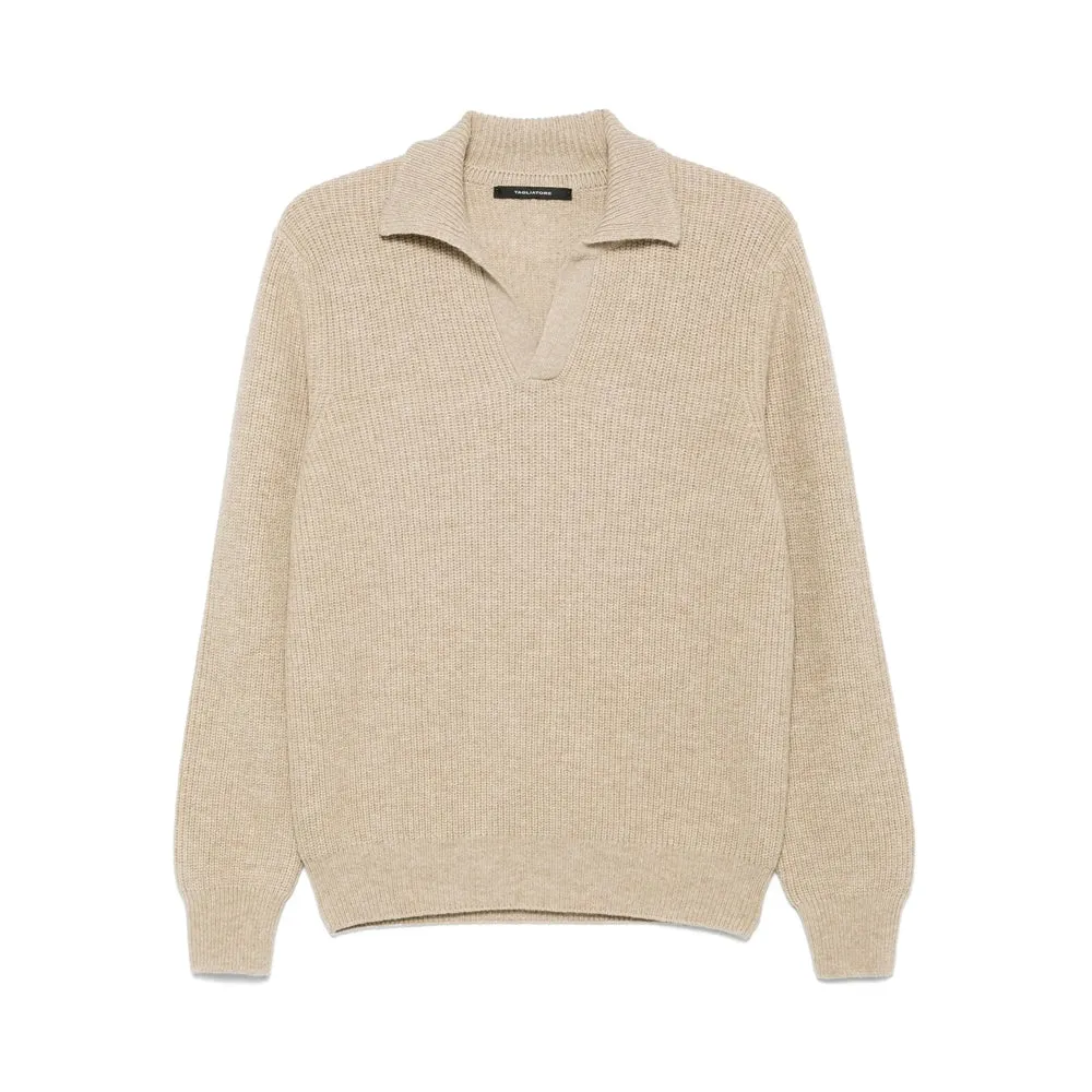 Light Beige Classic Collar Sweater sold by Lord & Taylor