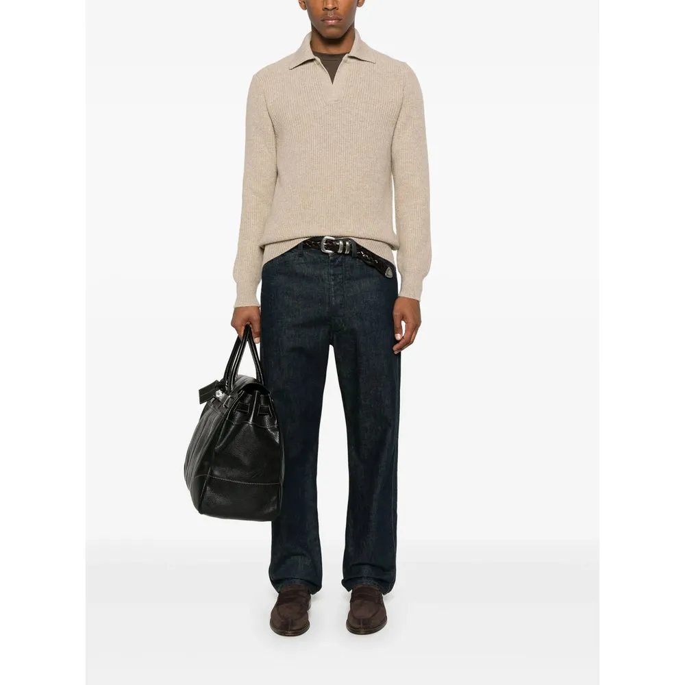 Light Beige Classic Collar Sweater sold by Lord & Taylor product image thumbnail 5