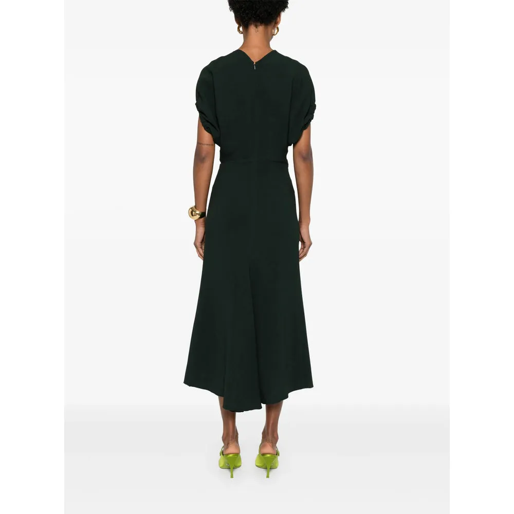 Victoria Beckham Dark Green Dress sold by Lord & Taylor product image thumbnail 2