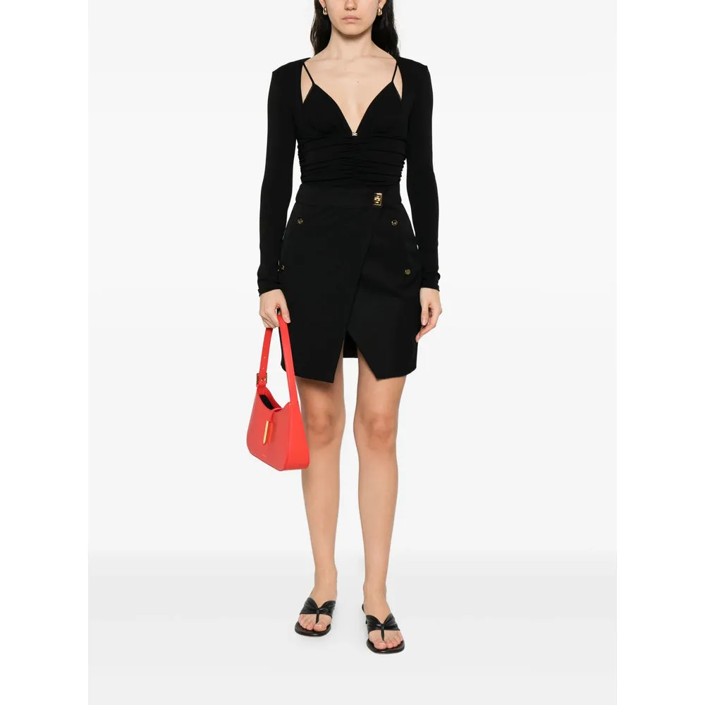 Elisabetta Franchi Black Bodysuit sold by Lord & Taylor product image thumbnail 4