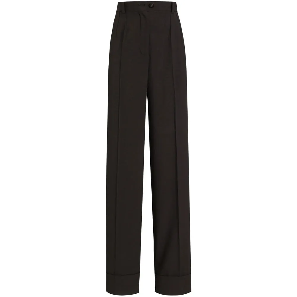 Dolce & Gabbana High-Waisted Trousers sold by Lord & Taylor