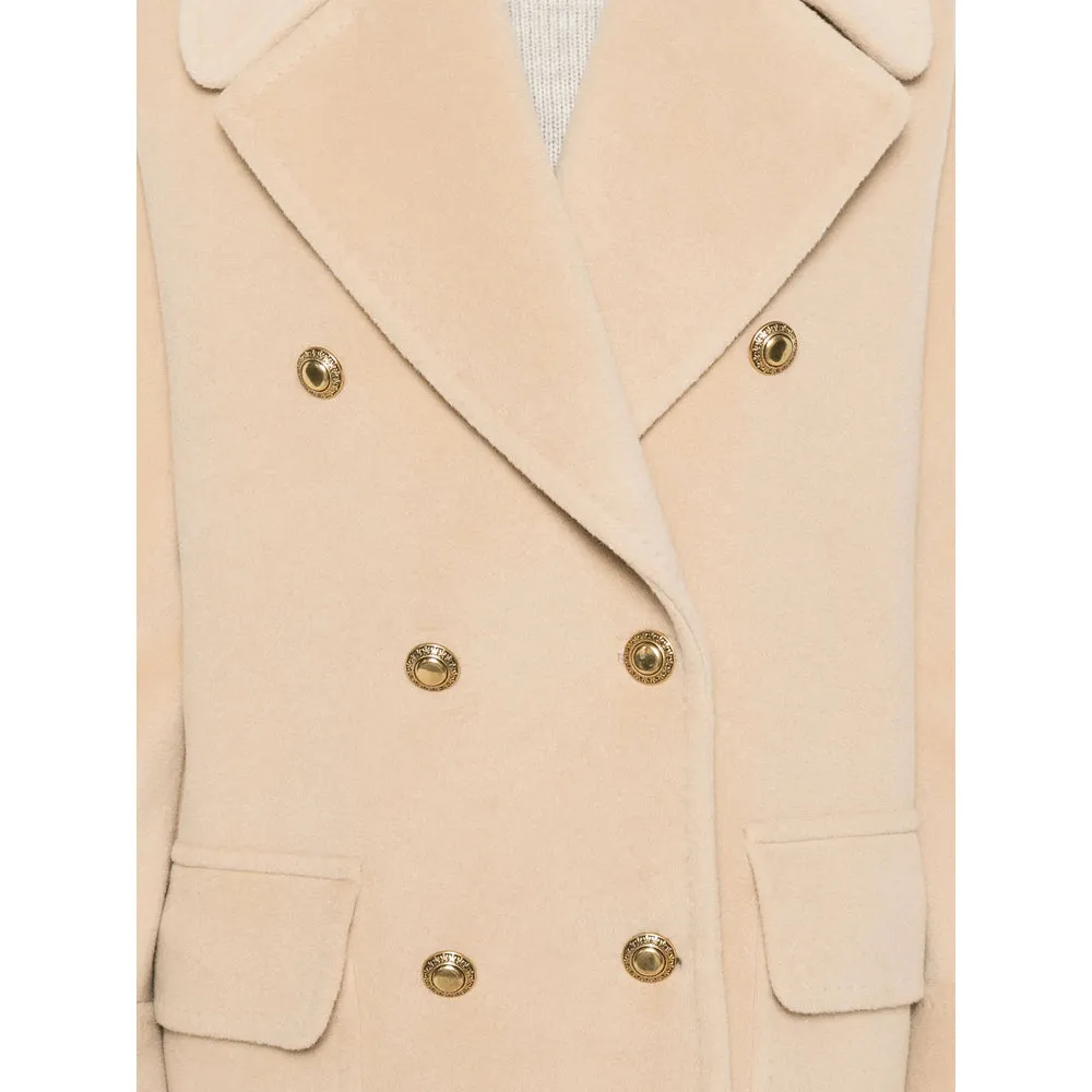 Light Brown Angora-Wool Blend Coat sold by Lord & Taylor product image thumbnail 3
