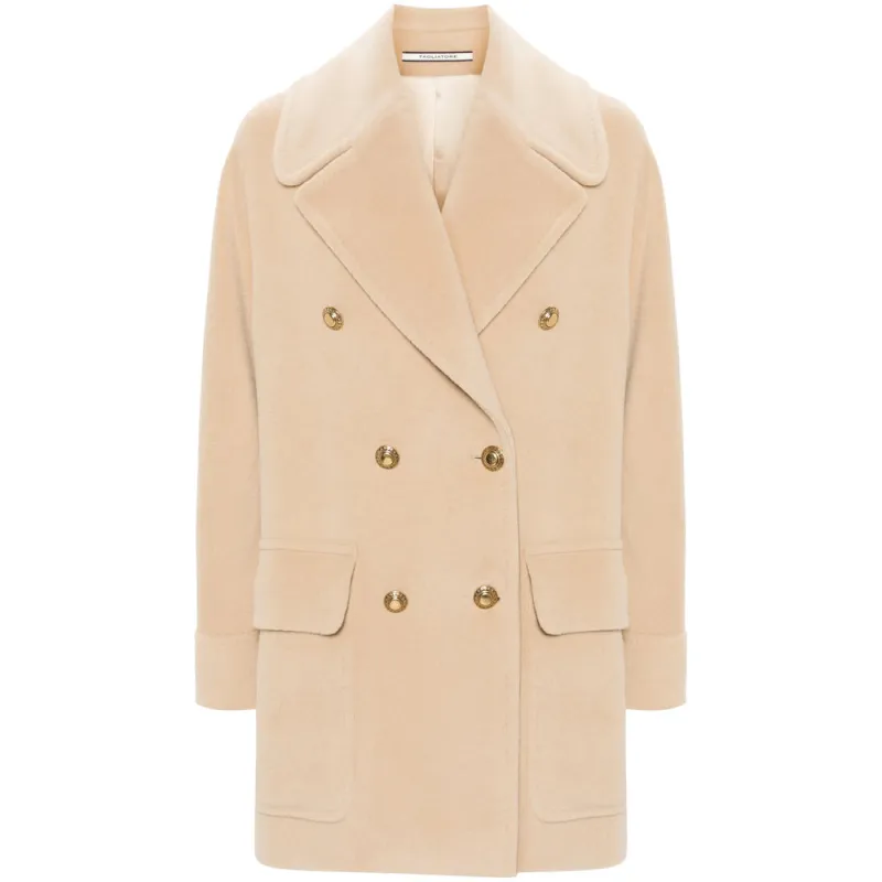 Light Brown Angora-Wool Blend Coat sold by Lord & Taylor