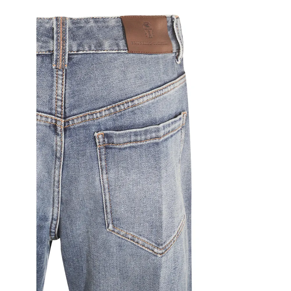 Brunello Cucinelli Light Blue Jeans sold by Lord & Taylor product image thumbnail 3