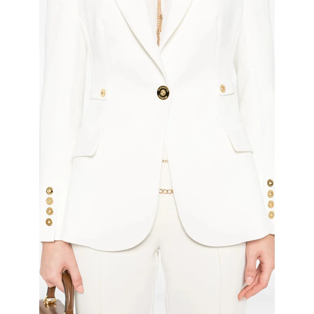 Elisabetta Franchi White Blazer sold by Lord & Taylor product image thumbnail 2