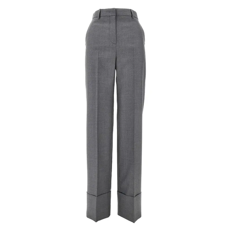 Valentino Anthracite Grey Trousers made by Valentino