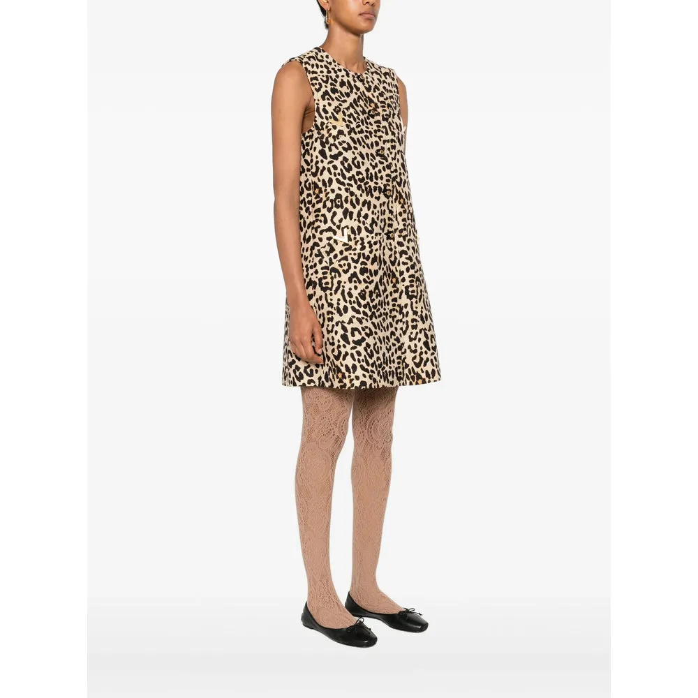 Valentino Leopard Print Waistcoat sold by Lord & Taylor product image thumbnail 3
