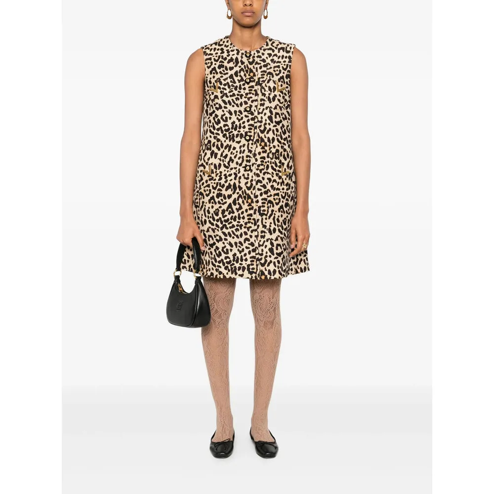Valentino Leopard Print Waistcoat sold by Lord & Taylor product image thumbnail 2