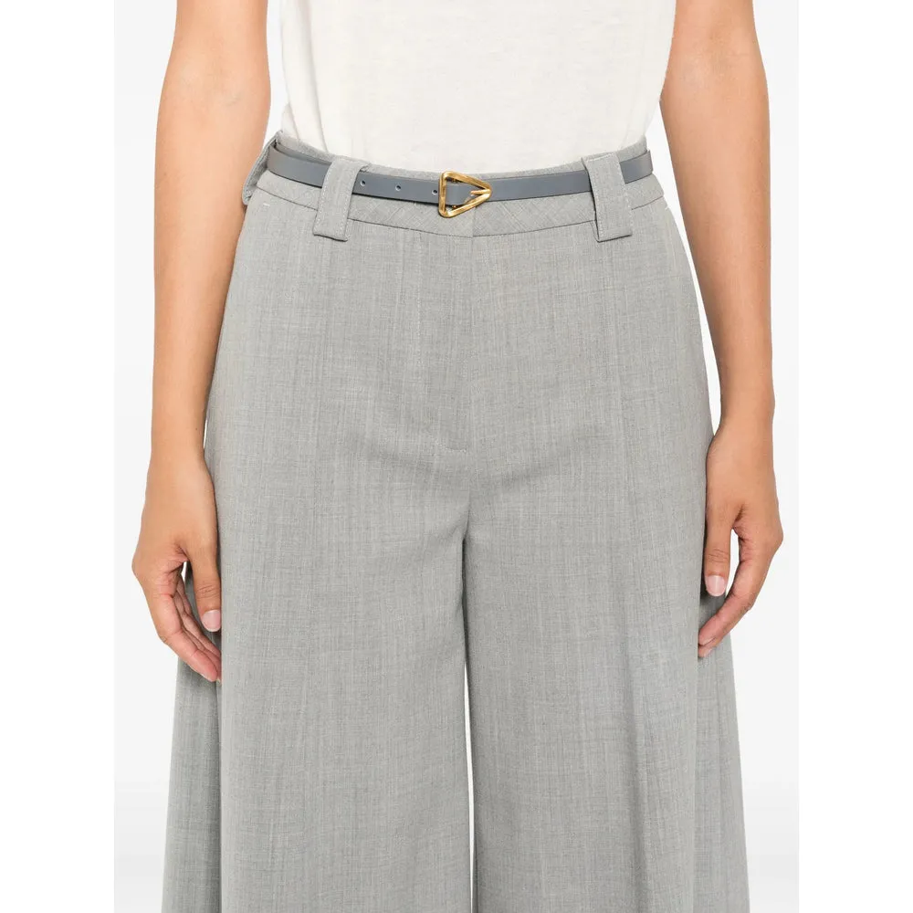 TheLatest Grey Pleated Wide Leg Trousers sold by Lord & Taylor product image thumbnail 3