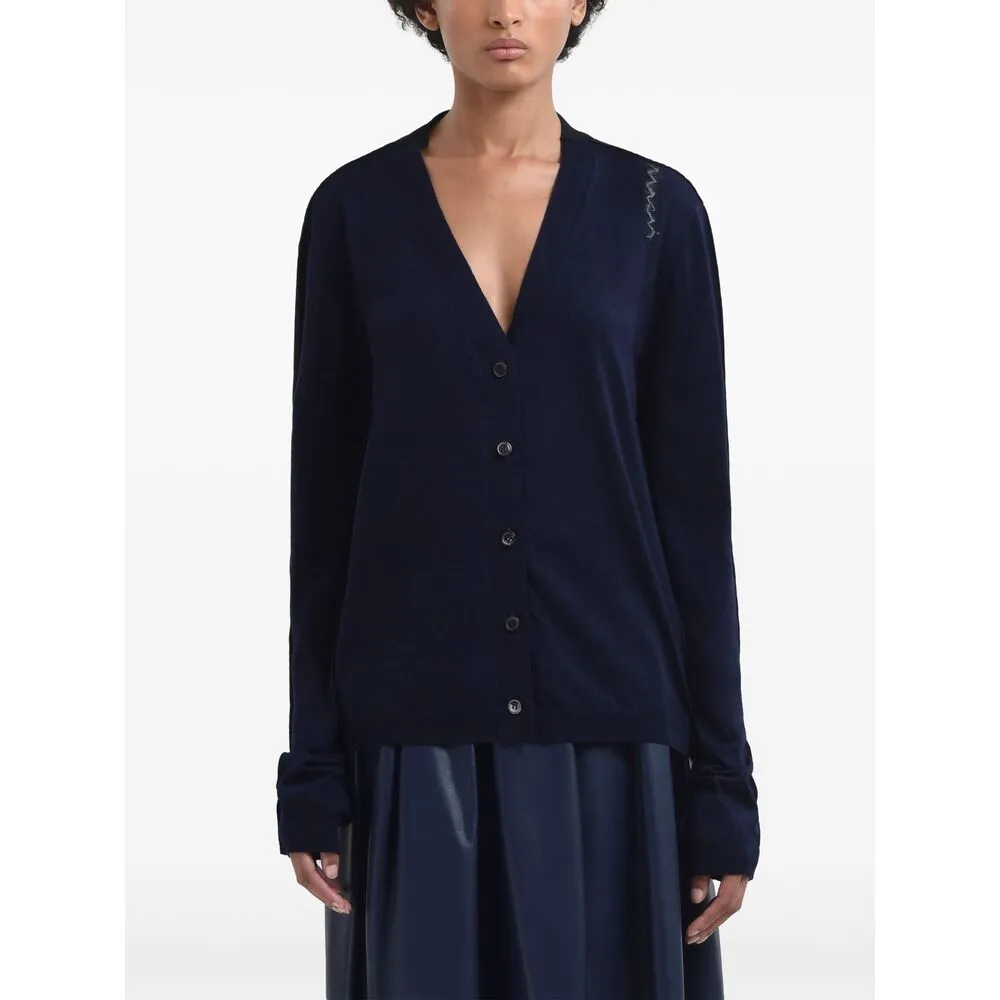 Marni Navy Blue Sweater sold by Lord & Taylor product image thumbnail 3