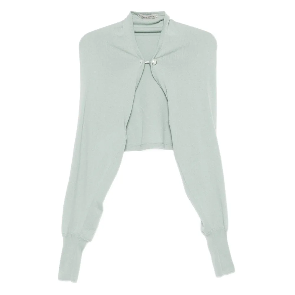 Alberta Ferretti Cropped Sweater sold by Lord & Taylor