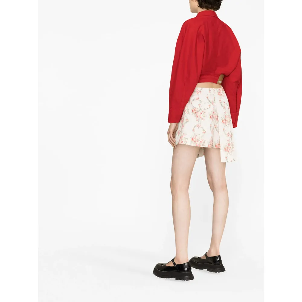 Simone Rocha Floral Print Skirt sold by Lord & Taylor product image thumbnail 3
