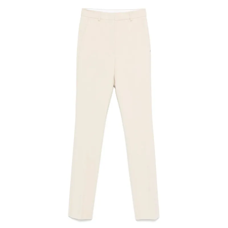 Sportmax Beige Skinny Trousers made by Sportmax