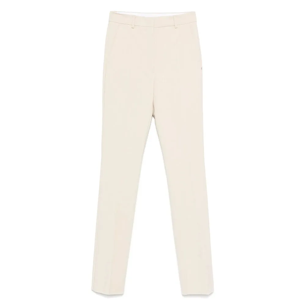 Sportmax Beige Skinny Trousers sold by Lord & Taylor
