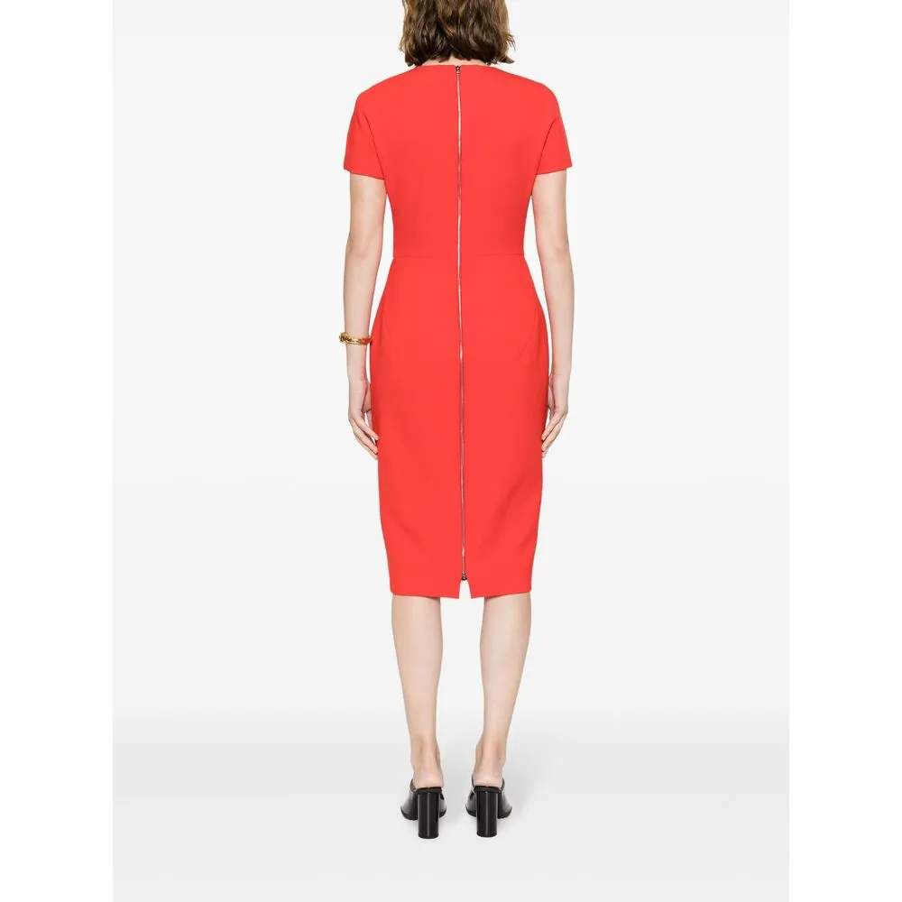 Victoria Beckham Bright Red Dress sold by Lord & Taylor product image thumbnail 2