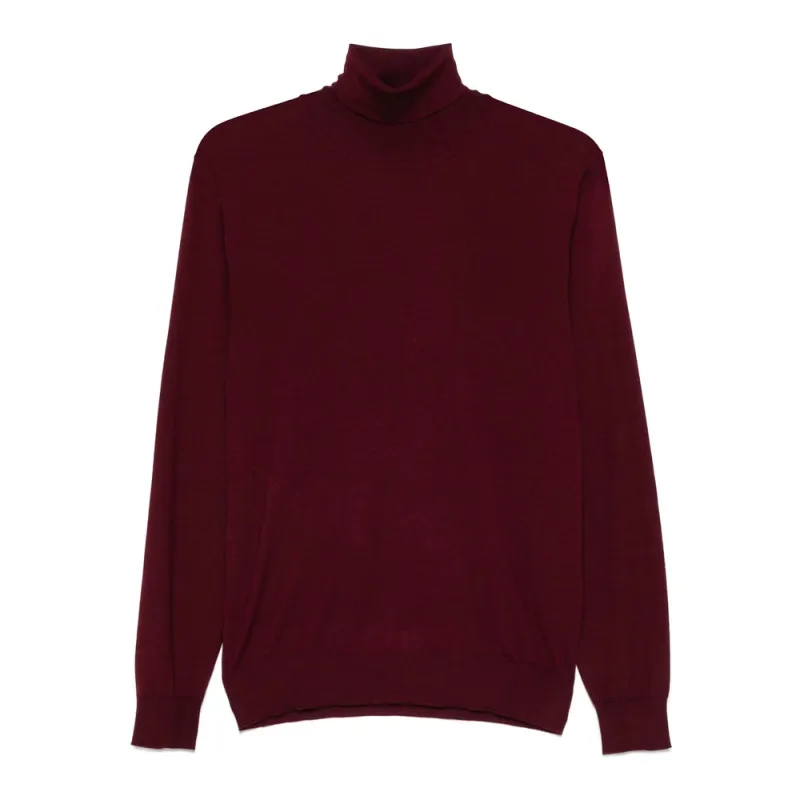 Burgundy Roll Neck Sweater sold by Lord & Taylor