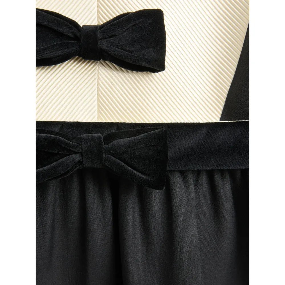 Valentino Black Dress with Bow Detailing sold by Lord & Taylor product image thumbnail 3