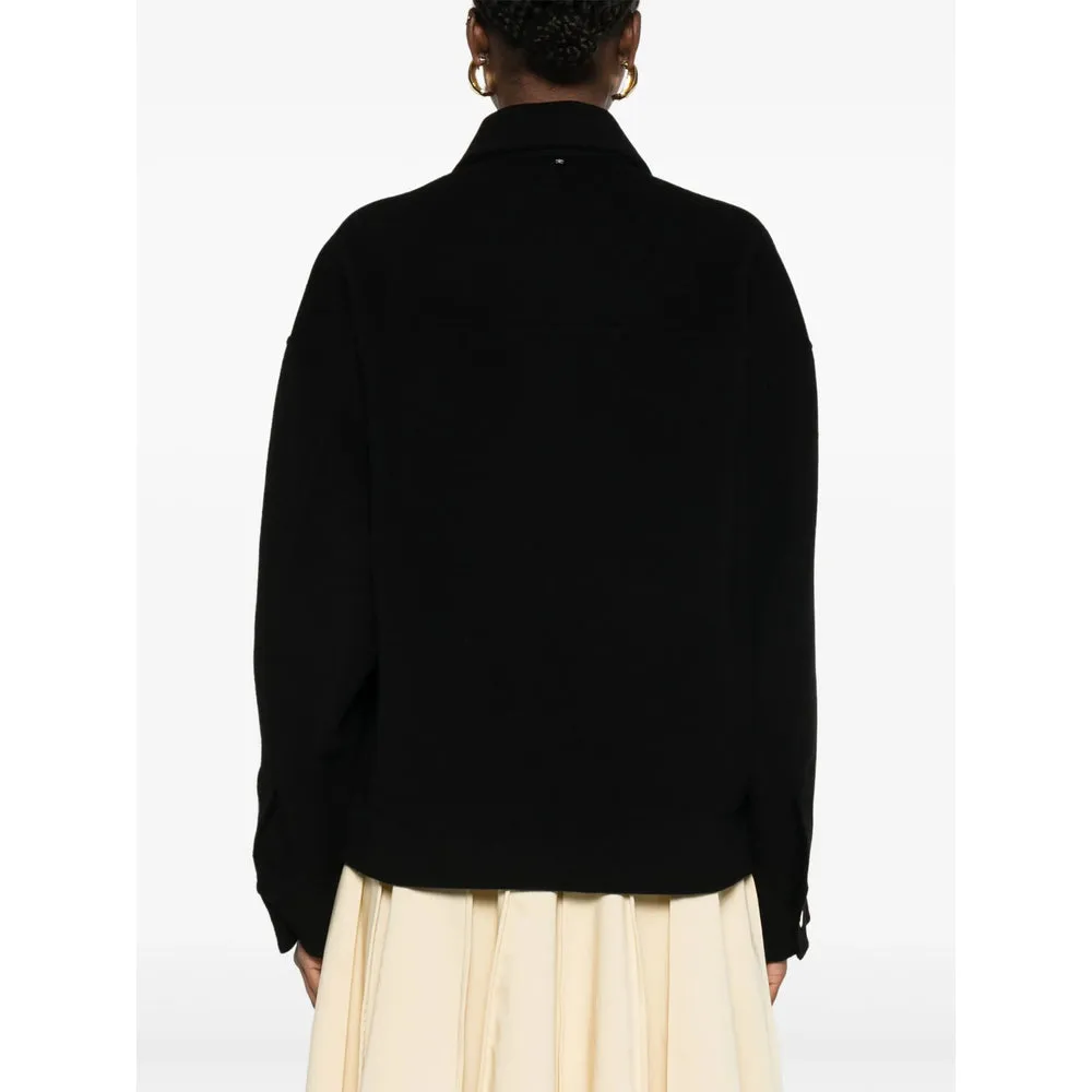 Sportmax Black Wool Coat sold by Lord & Taylor product image thumbnail 2