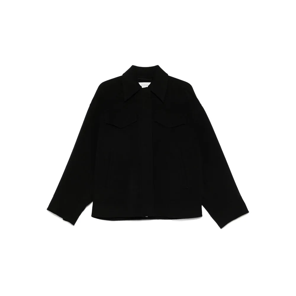 Sportmax Black Wool Coat sold by Lord & Taylor