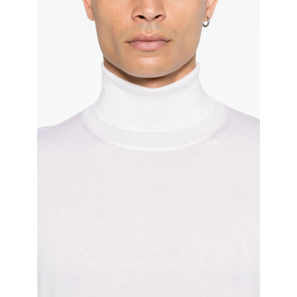 Fedeli White Roll Neck Sweater sold by Lord & Taylor product image thumbnail 3