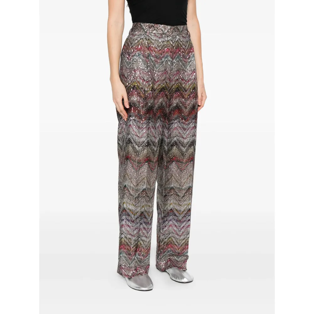Missoni Pink Chevron Pattern Pants sold by Lord & Taylor product image thumbnail 3