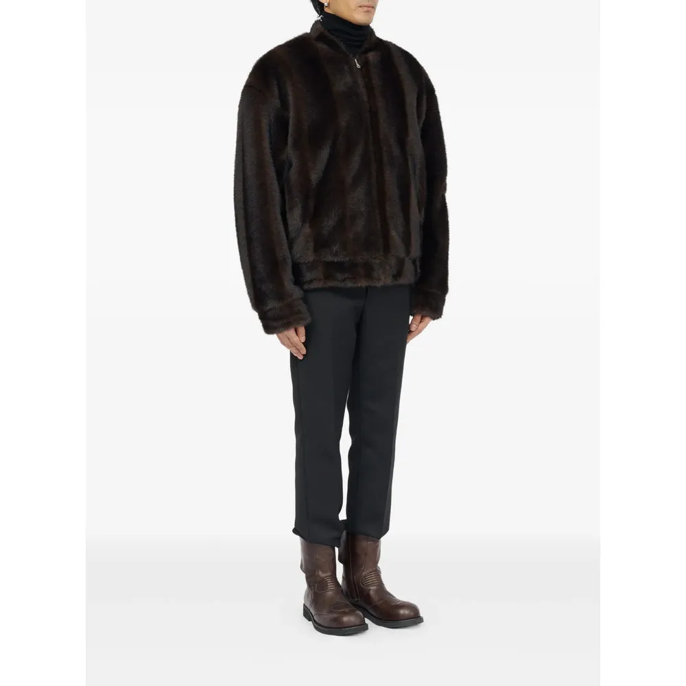 Brown Faux Fur Outerwear sold by Lord & Taylor product image thumbnail 3