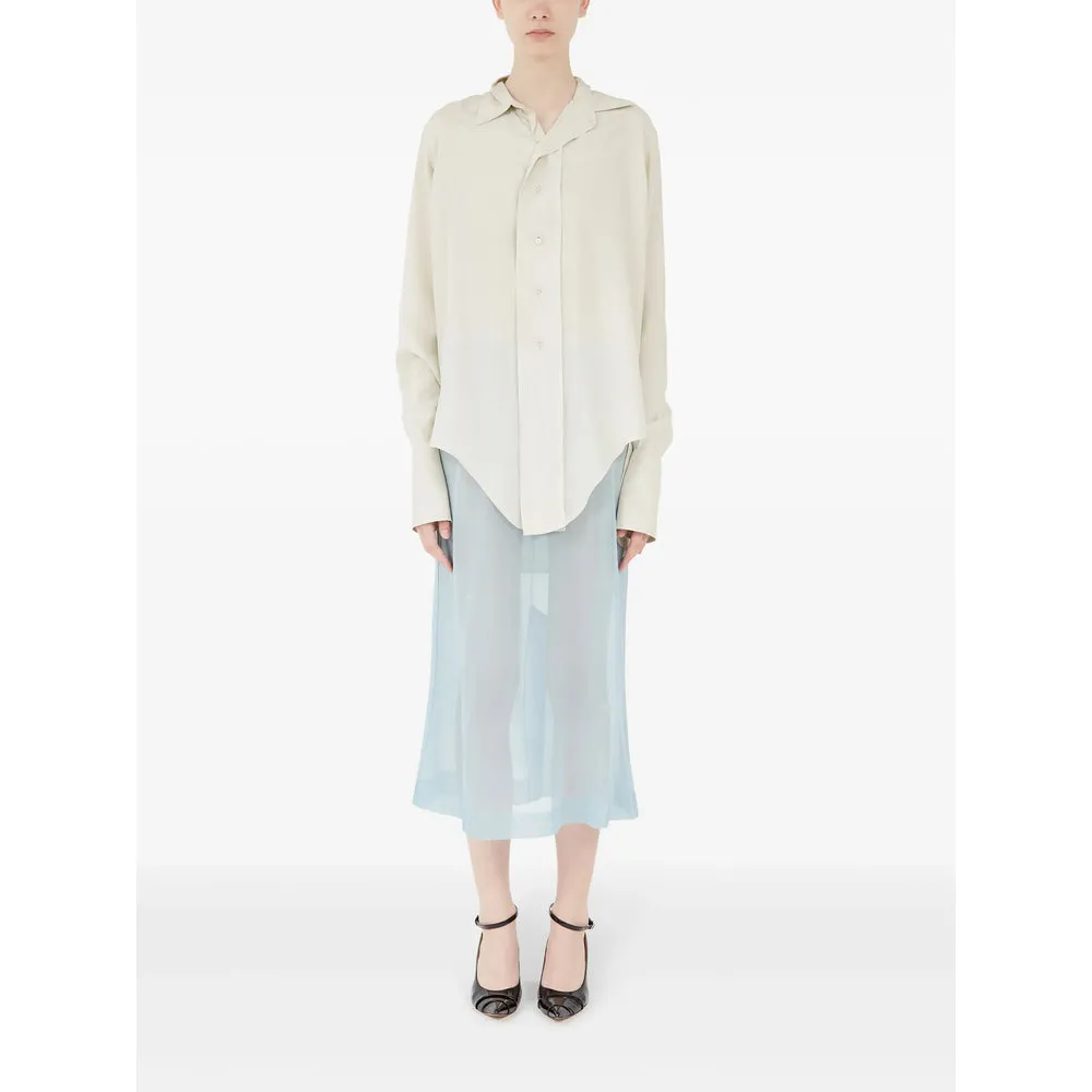 Maison Margiela Ivory White Shirt sold by Lord & Taylor product image thumbnail 5