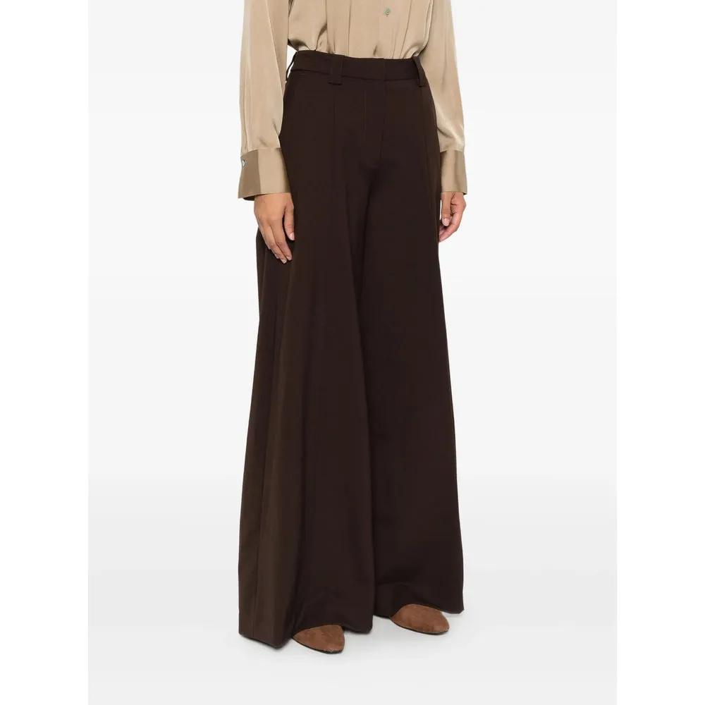 TheLatest Brown Pleated Wide Leg Trousers sold by Lord & Taylor product image thumbnail 2