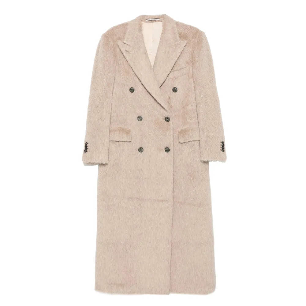 Beige Double-Breasted Coat sold by Lord & Taylor
