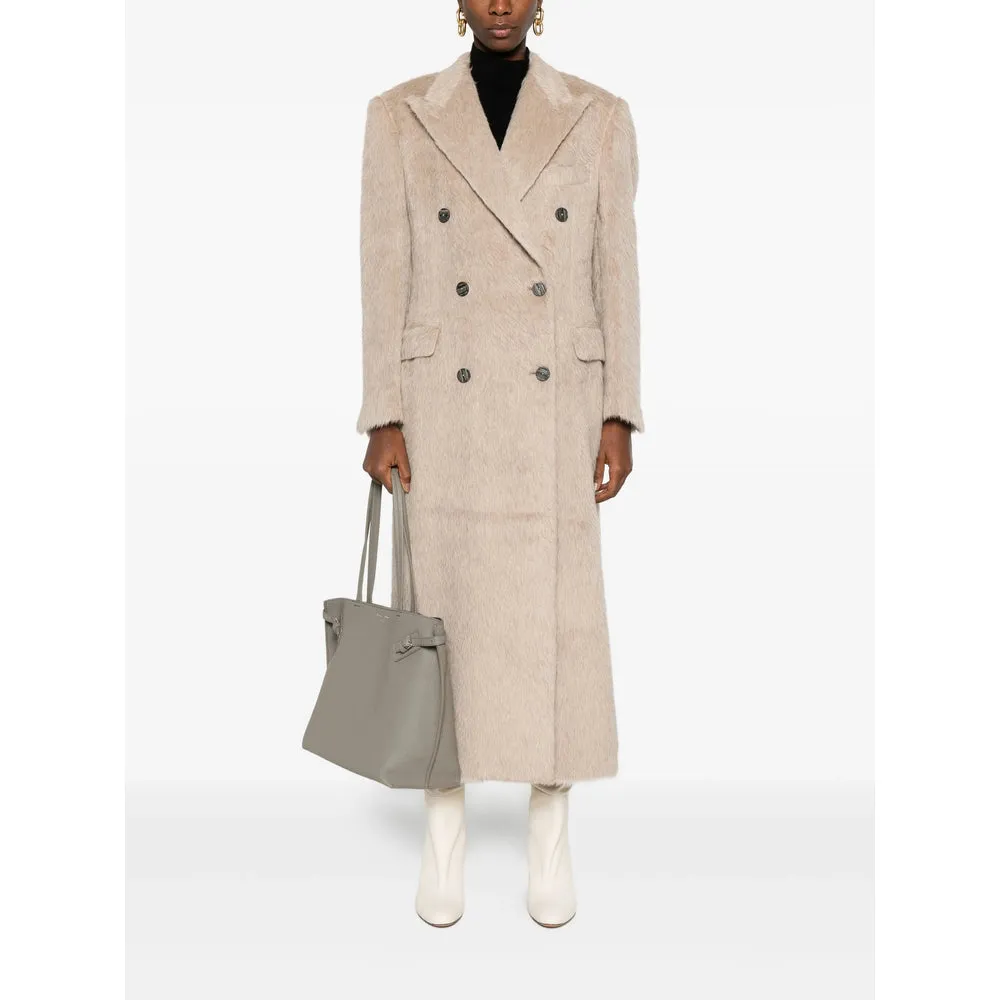 Beige Double-Breasted Coat sold by Lord & Taylor product image thumbnail 2