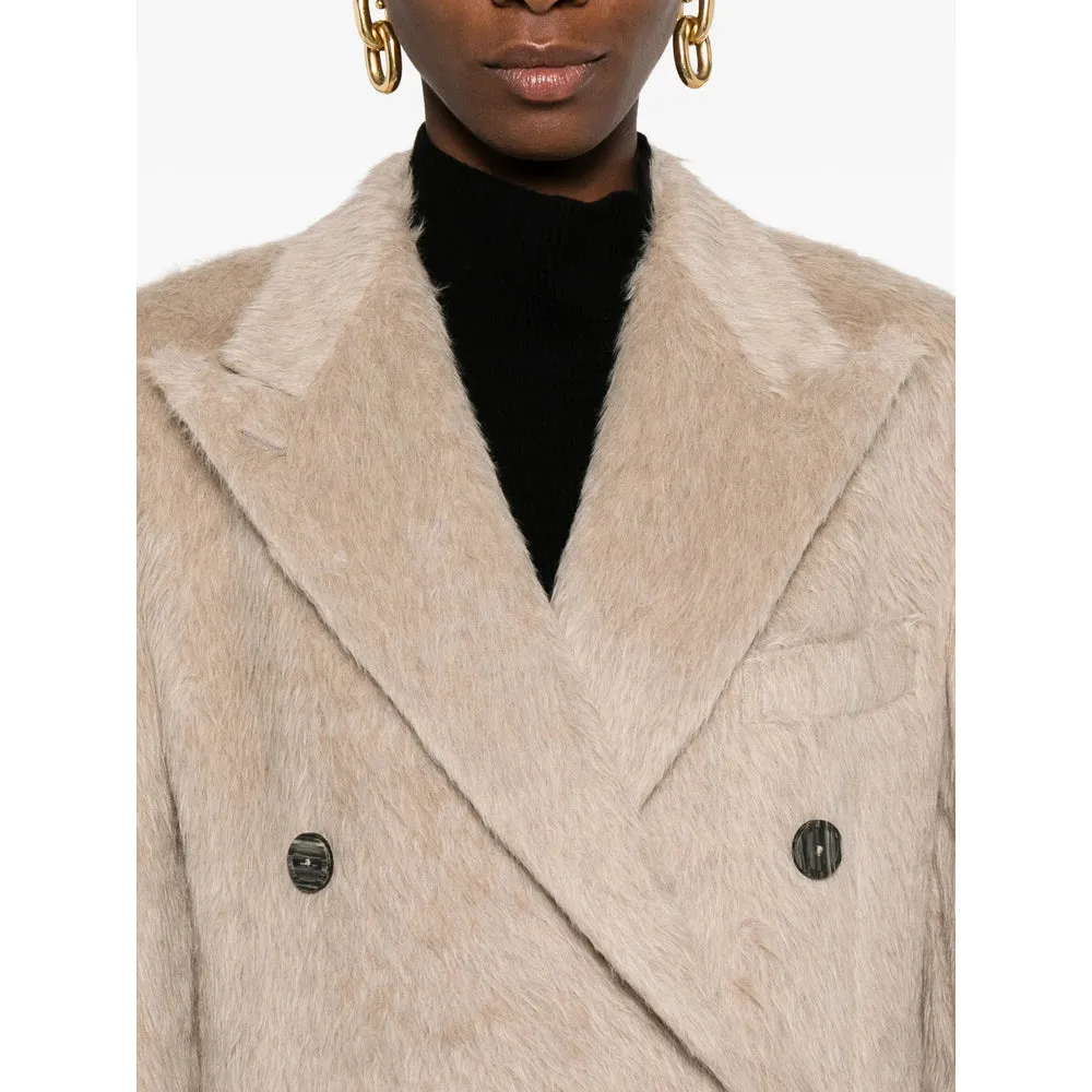 Beige Double-Breasted Coat sold by Lord & Taylor product image thumbnail 3