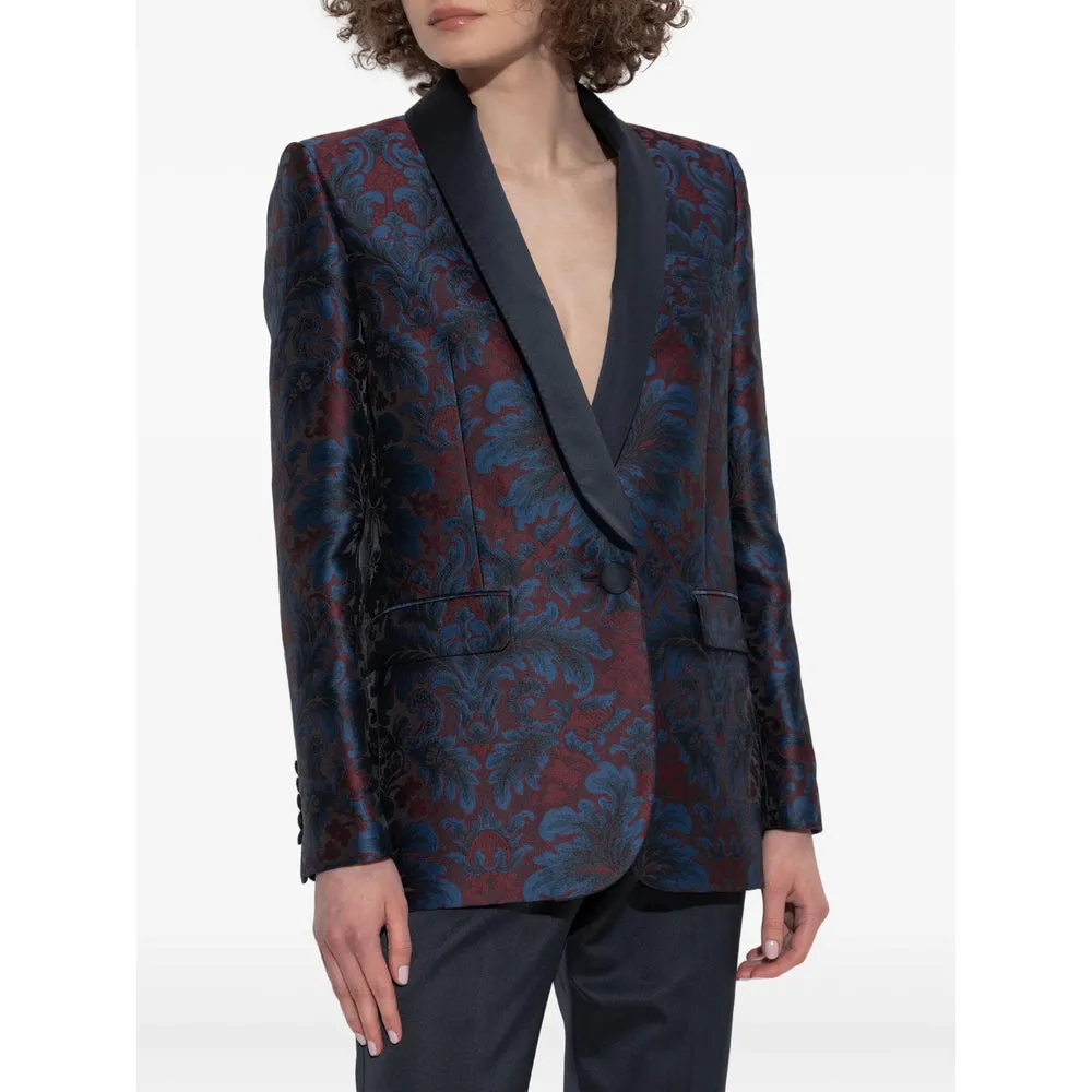 Etro Dark Blue Blazer sold by Lord & Taylor product image thumbnail 5