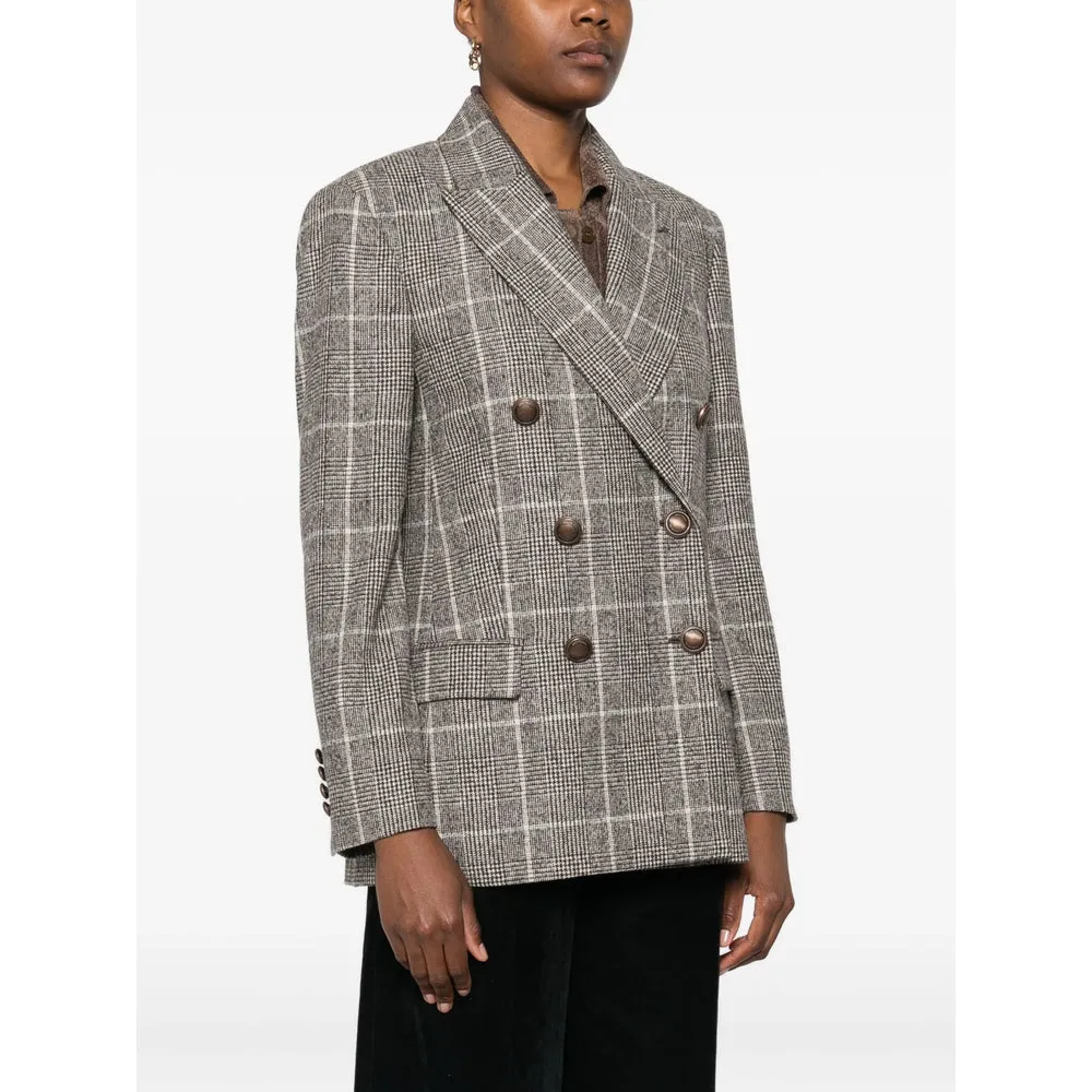 Brunello Cucinelli Checked Blazer sold by Lord & Taylor product image thumbnail 4