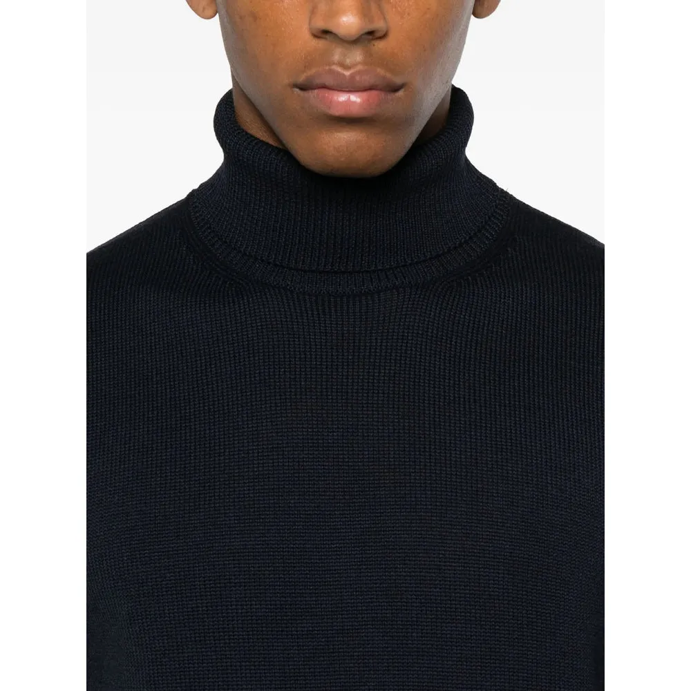 Roberto Collina Navy Blue Sweater sold by Lord & Taylor product image thumbnail 4