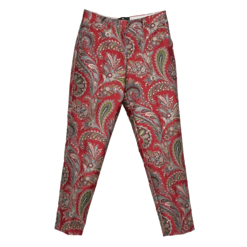 Etro Paisley Pattern Trousers made by Etro