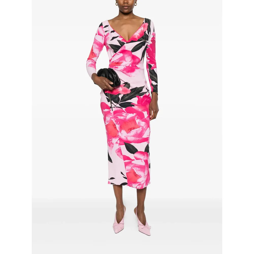 Chiara Boni Floral Wrap Dress sold by Lord & Taylor product image thumbnail 5