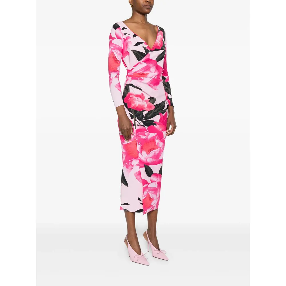 Chiara Boni Floral Wrap Dress sold by Lord & Taylor product image thumbnail 2