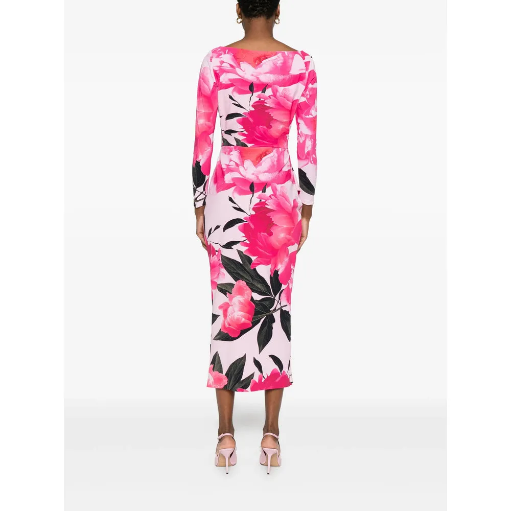 Chiara Boni Floral Wrap Dress sold by Lord & Taylor product image thumbnail 3
