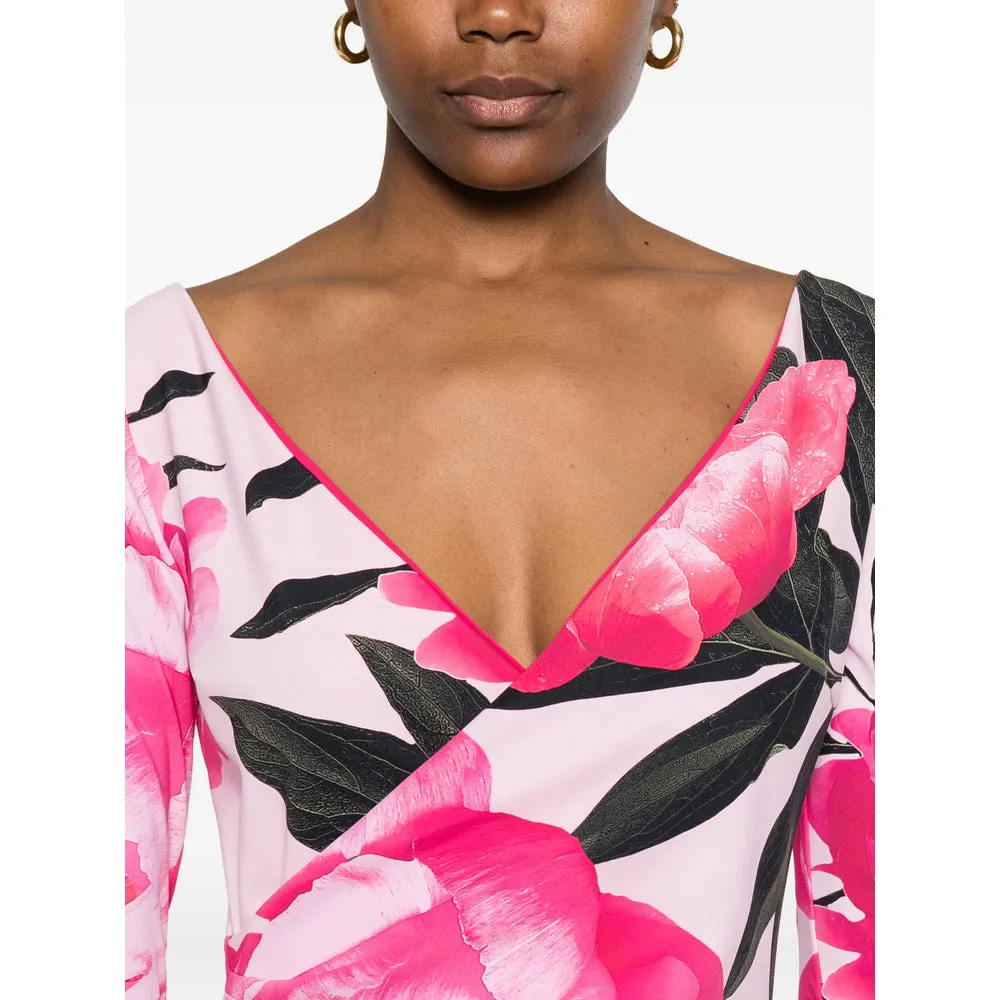 Chiara Boni Floral Wrap Dress sold by Lord & Taylor product image thumbnail 4
