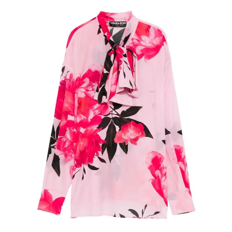 Chiara Boni Floral Print Shirt sold by Lord & Taylor