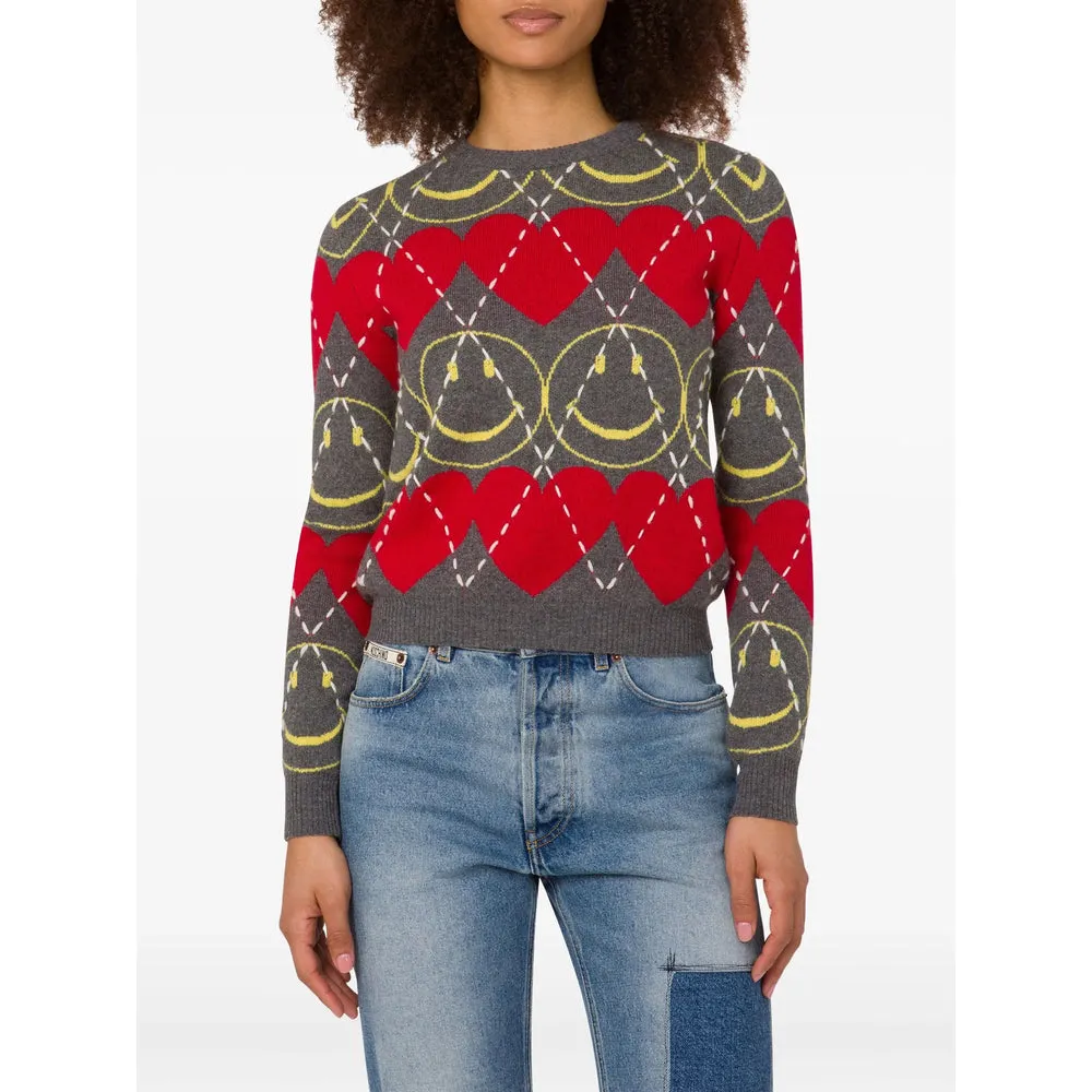 Moschino Smiley Face Sweater sold by Lord & Taylor product image thumbnail 3