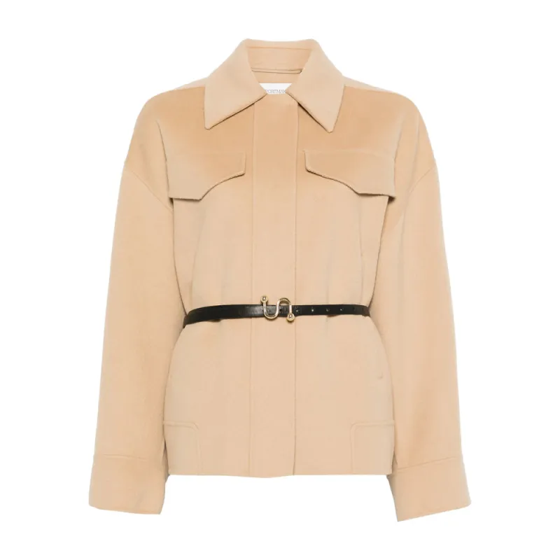 Sportmax Light Brown Outerwear made by Sportmax