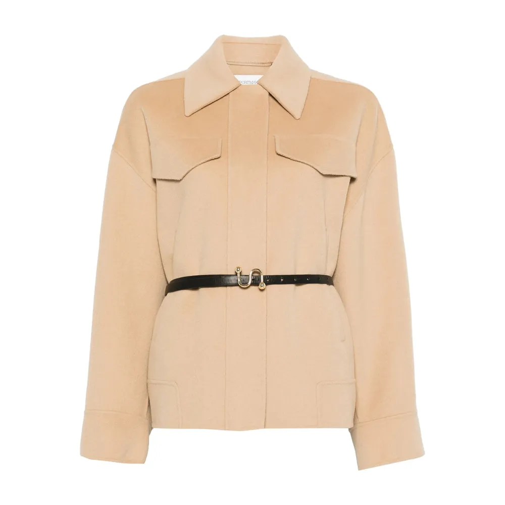 Sportmax Light Brown Outerwear sold by Lord & Taylor