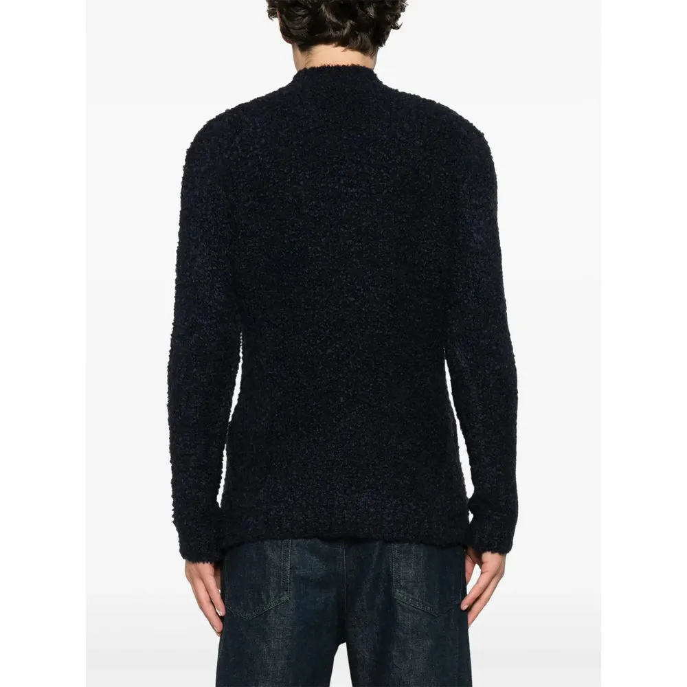 Midnight Blue Mock Neck Sweater sold by Lord & Taylor product image thumbnail 3