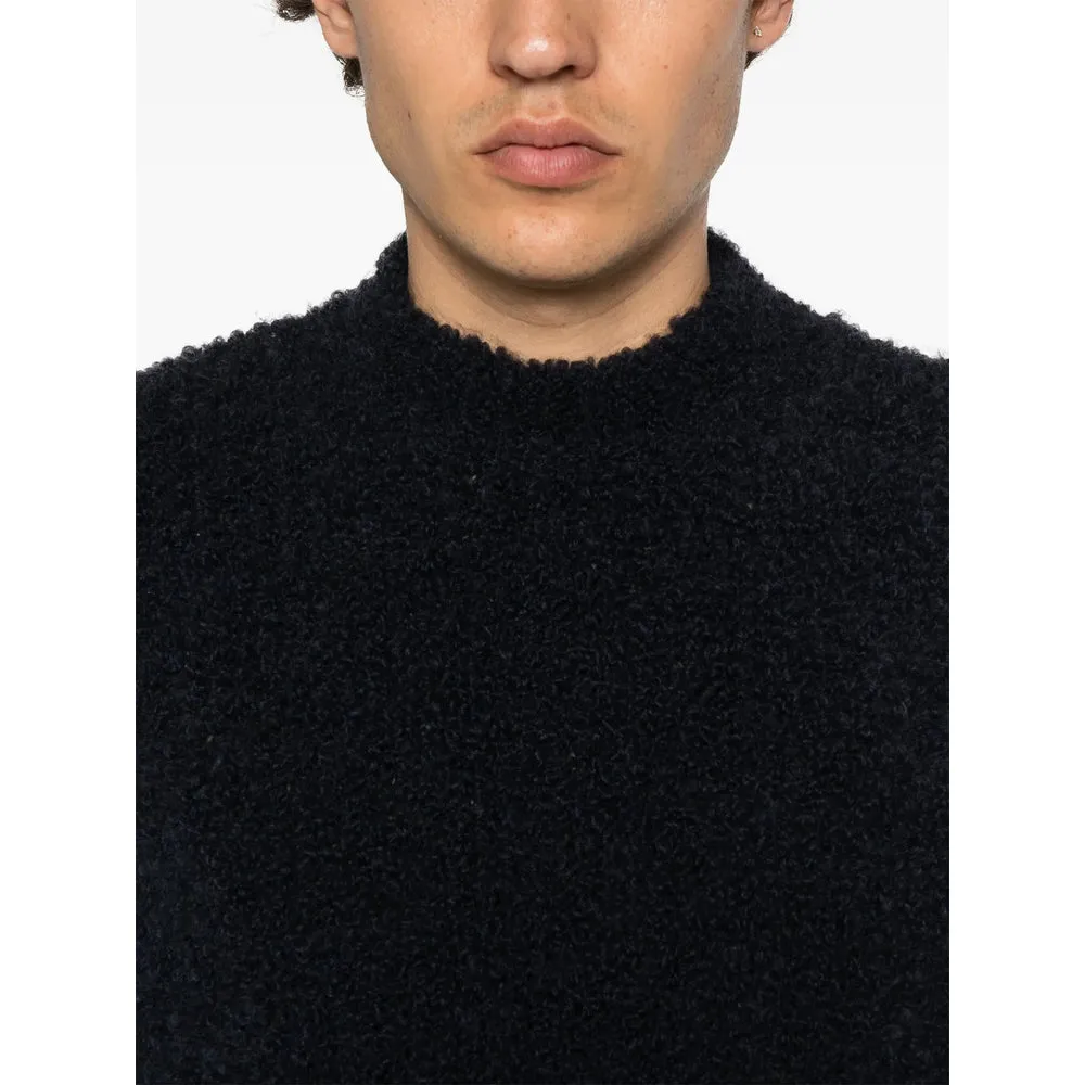 Midnight Blue Mock Neck Sweater sold by Lord & Taylor product image thumbnail 4